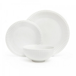 12-osaline valgete portselanist n&otilde;ude komplekt Purita - Bonami Essentials