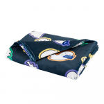 Must mikropl&uuml;&uuml;sist halloweeni motiiviga tekk 130x170 cm Halloween Ghosts - Catherine Lansfield