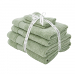 Rohelised froteer&auml;tikud 6tk komplektis Anti-Bacterial - Catherine Lansfield