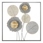 Metallist seinakaunistus Squity, 50 x 50 cm Sqity - Mauro Ferretti