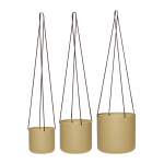 Metallist rippuvad lillepoti katted 3tk komplektis &oslash; 25 cm Bloom &ndash; H&uuml;bsch