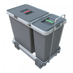 Plastikust pr&uuml;gikast sorteeritud j&auml;&auml;tmete jaoks / sisseehitatud 26 l Ecofil - Elletipi