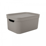 Kaanega plastist hoiukarp Deco - Rotho