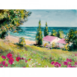 Maal 85x113 cm Idyll View - Styler