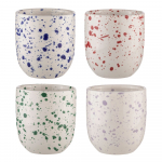 Valged kruusid 4 tk komplektis, valmistatud kivit&ouml;&ouml;stusest 350 ml Carnival - Ladelle