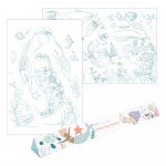 V&auml;rviraamat Mermaid &ndash; Meri Meri