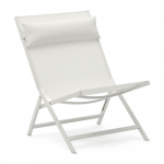 Valge metallist aiatool Canutells - Kave Home