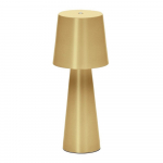 Kuldne metallist dimmerdatav LED-lauavalgusti (k&otilde;rgus 25 cm) Arenys - Kave Home