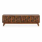 Pruun TV-laud 180x50 cm Kantu - Marckeric