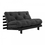 Tumehall diivanvoodi 140 cm Roots Black Night - Karup Design