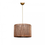 Beež rippvalgusti &oslash; 30 cm Pierro - Opviq lights