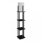 Must p&otilde;randavalgusti (k&otilde;rgus 135 cm) Nora - Opviq lights