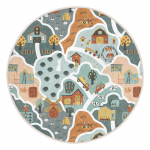 Pestav laste m&auml;nguvaip &oslash;100 cm Farmer's Life - Mila Home