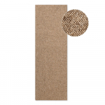 Helepruun pestav vaip 80x240 cm Rocco Caramel - Elle Decoration