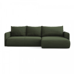 Roheline diivanvoodi hoiunurgaga diivan (paremas nurgas) Nanea - Makamii