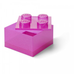 Roosa plastikust laste hoiukast 25x25x18 cm - LEGO&reg;