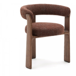 Pruun tuhkpuidust s&ouml;&ouml;gitool Granite - Kave Home