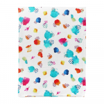 Valge musliinist beebitekk 75x100 cm Summer - Mijolnir