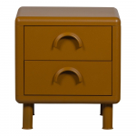 Ookerkollane metallist &ouml;&ouml;kapp Rune - WOOOD