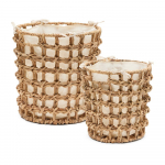 Vesih&uuml;atsindist korvid 2tk komplektis &oslash; 38x38 cm Dilam - Kave Home