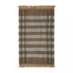 Beež kahepoolne/k&auml;sitsi kootud vaip 60x90 cm Barani - Kave Home