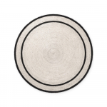 K&auml;sitsi kootud džuudist &uuml;mmargune vaip &oslash; 150 cm Lina - Hanse Home