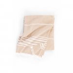 Beež puuvillane tekk 150x200 cm Solene - Tiseco Home Studio