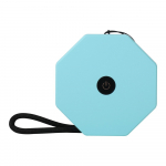Valge/t&uuml;rkiissinine kaasaskantav USB-valgusti &oslash; 8 cm Twist - Gingko