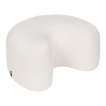 Boucl&eacute; kangast beež pouf &Uuml; - noo.ma