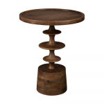&Uuml;mmargune mangopuidust abilaud &oslash; 46 cm Cath - Dutchbone