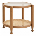 &Uuml;mmargune abilaud klaasist pealispinnaga &oslash; 57 cm Cebu - Premier Housewares
