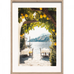 Tr&uuml;kitud pilt raamiga 50x70 cm Lemon View - Styler