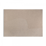 Hallikaspruun villane vaip 160x230 cm Abstract - Micadoni