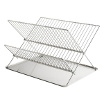 Metallist kahetasandiline tilgaalus l&auml;ikiva h&otilde;bedase v&auml;rviga 41x31 cm Dry-It - Mette Ditmer Denmark
