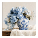 Tr&uuml;kitud pilt l&otilde;uendile 60x60 cm Porcelain Vase - Styler