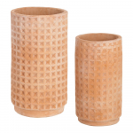 Lillepoti katted komplektis 2 tk terrakotta &oslash; 34 cm Celi &ndash; Kave Home
