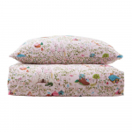 Roosa puuvillane laste voodipesu &uuml;heinimesevoodile 135x200 cm Fairytale - Belle & Boo