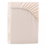 Beež kummiga froteelina 160x200 cm Ruby &ndash; Restilo