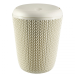 Valge vannitoa pr&uuml;gikast , 7 l Knit - Curver