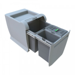 Plastikust pr&uuml;gikast sorteeritud j&auml;&auml;tmete jaoks / sisseehitatud 34 l City - Elletipi