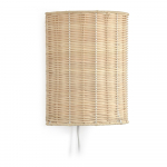 Naturaalset v&auml;rvi rotangist seinalamp Kimjit - Kave Home