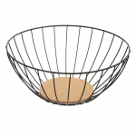 Puuviljakorv roostevabast terasest Radka - Orion