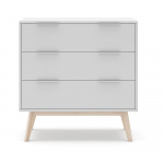 Valge madal kapp 80x83 cm Campus - Marckeric