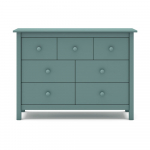 Madal laste kapp m&auml;nnipuidust, petrooli v&auml;rvi 110x80 cm Max - Marckeric