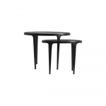 Metallist &uuml;mmargused hoiulauad 2tk komplektis 33x70 cm Arica - Light & Living