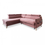 Heleroosa sametist nurgadiivan (vasak nurk) Sweet Harmony - Miuform