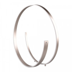 Hall LED p&otilde;randavalgusti h&auml;&auml;ljuhtimise/mobiilirakenduse juhtimisega, metallist varjuga (k&otilde;rgus 75 cm) Cinardi - CINQUE