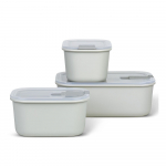 Toidukarbid 3tk komplektis Nordic white - Mepal