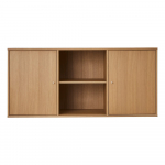 Madal rippuv kummut tammedekooriga 133x61 cm Mistral - Hammel Furniture