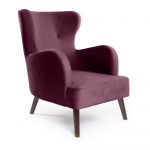 Lilla samet tugitool Noemye - Bonami Selection